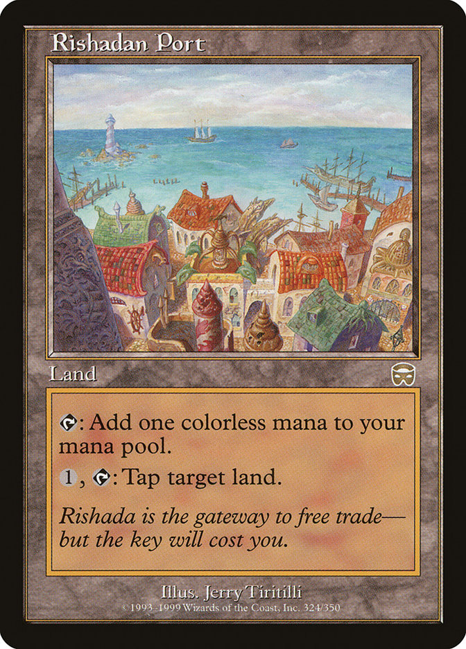 {R} Rishadan Port [Mercadian Masques][MMQ 324]