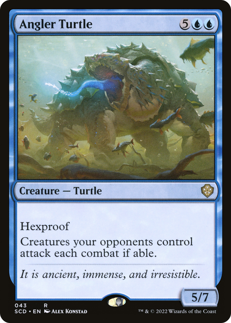 {R} Angler Turtle [Starter Commander Decks][SCD 043]