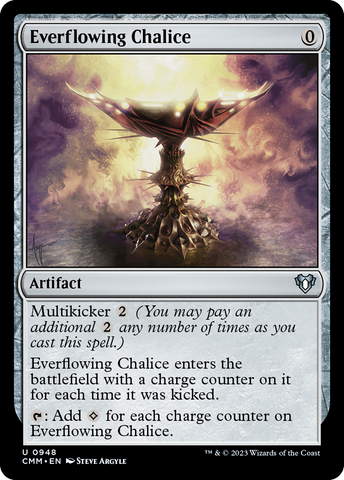 {C} Everflowing Chalice [Commander Masters][CMM 948]