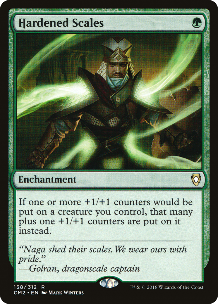 {R} Hardened Scales [Commander Anthology Volume II][CM2 138] - Misty Mountain Games