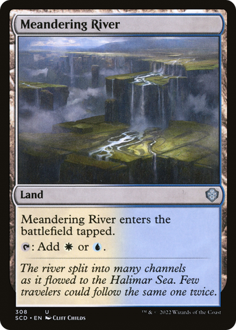{C} Meandering River [Starter Commander Decks][SCD 308]