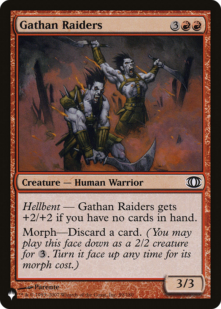 Gathan Raiders [LIST 99/180]