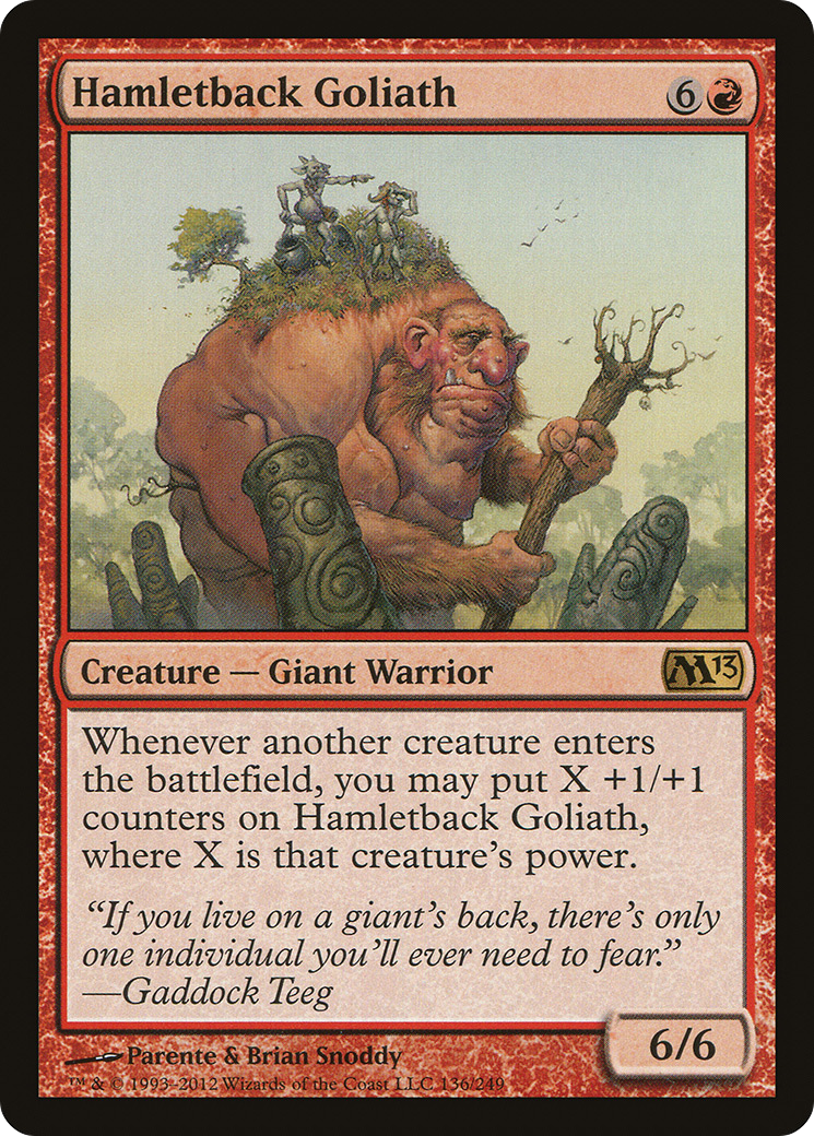 {R} Hamletback Goliath [Magic 2013][M13 136] - Misty Mountain Games