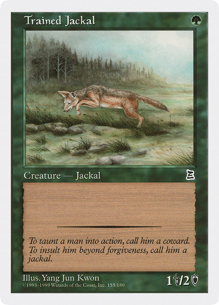 {C} Trained Jackal [Portal Three Kingdoms][PTK 155]