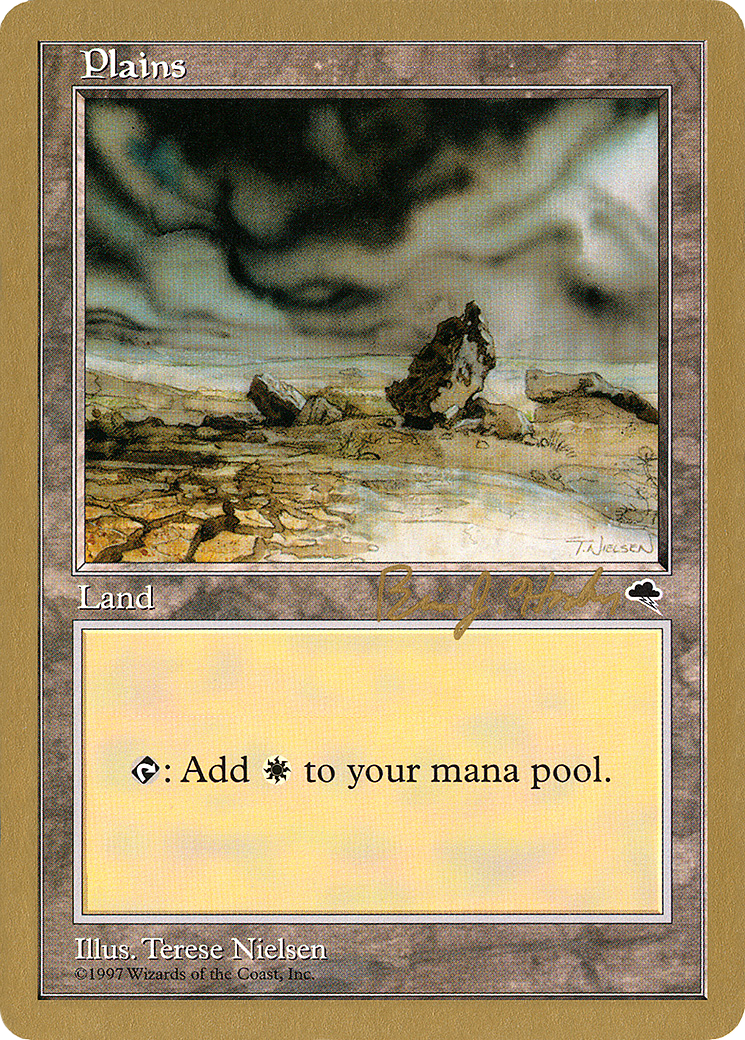 {B}[GB WC98 BH331] Plains (bh331) (Brian Hacker) [World Championship Decks 1998]