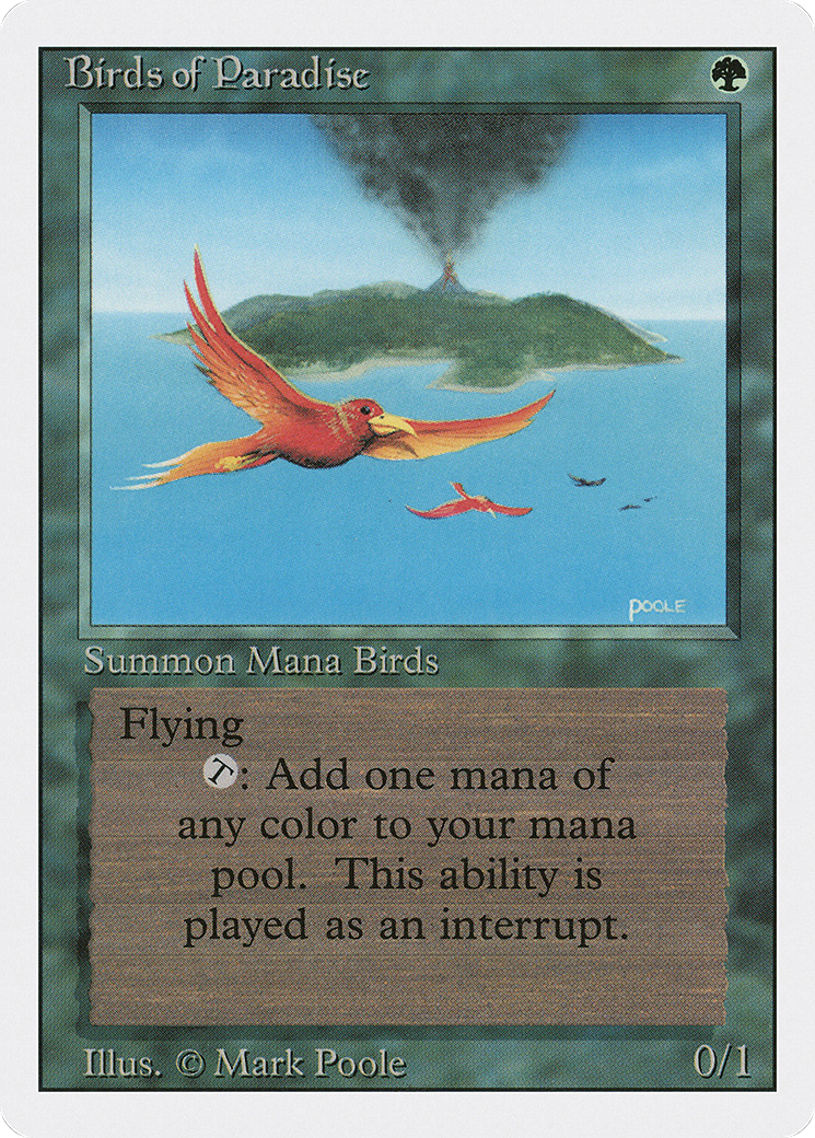 {R} Birds of Paradise [Revised Edition][3ED 187] - Misty Mountain Games
