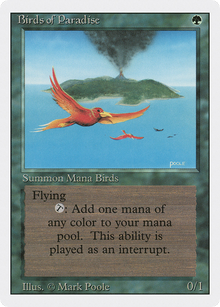 {R} Birds of Paradise [Revised Edition][3ED 187] - Misty Mountain Games