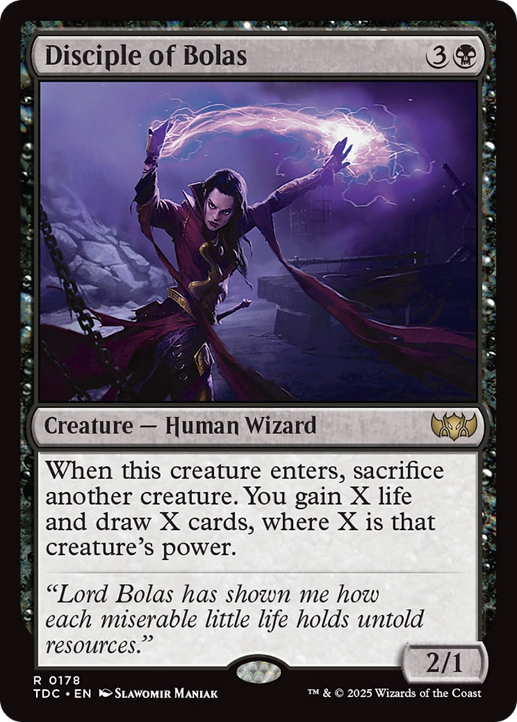 {R} Disciple of Bolas [Tarkir: Dragonstorm Commander][TDC 178]