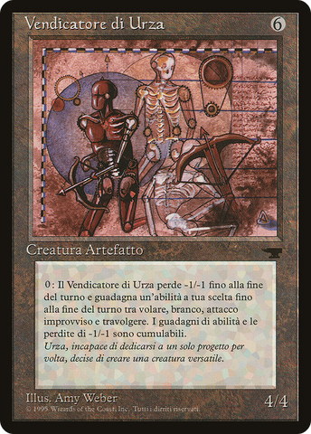 {C} Urza's Avenger (Italian) - "Vendicatore di Urza" [Rinascimento][RIN 144]