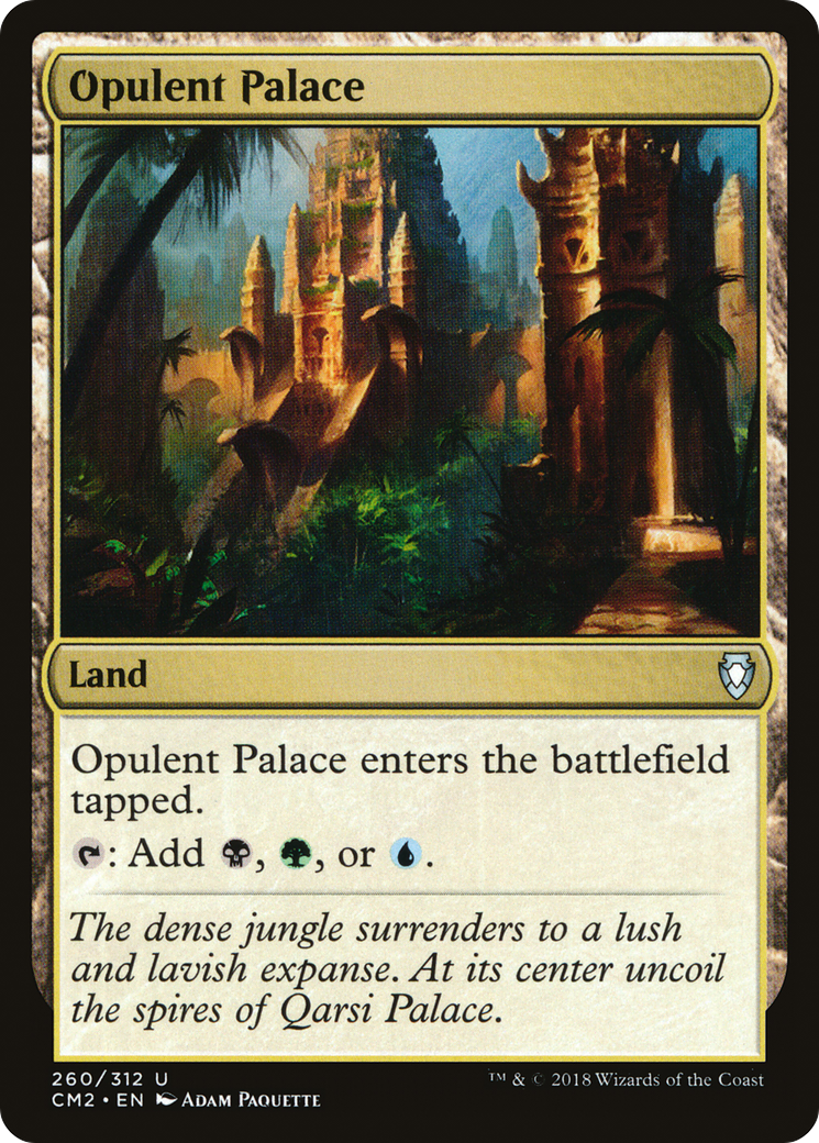 {C} Opulent Palace [Commander Anthology Volume II][CM2 260]