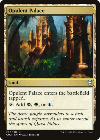 {C} Opulent Palace [Commander Anthology Volume II][CM2 260]