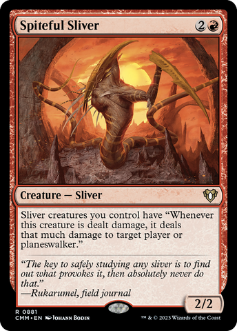 {R} Spiteful Sliver [Commander Masters][CMM 881]
