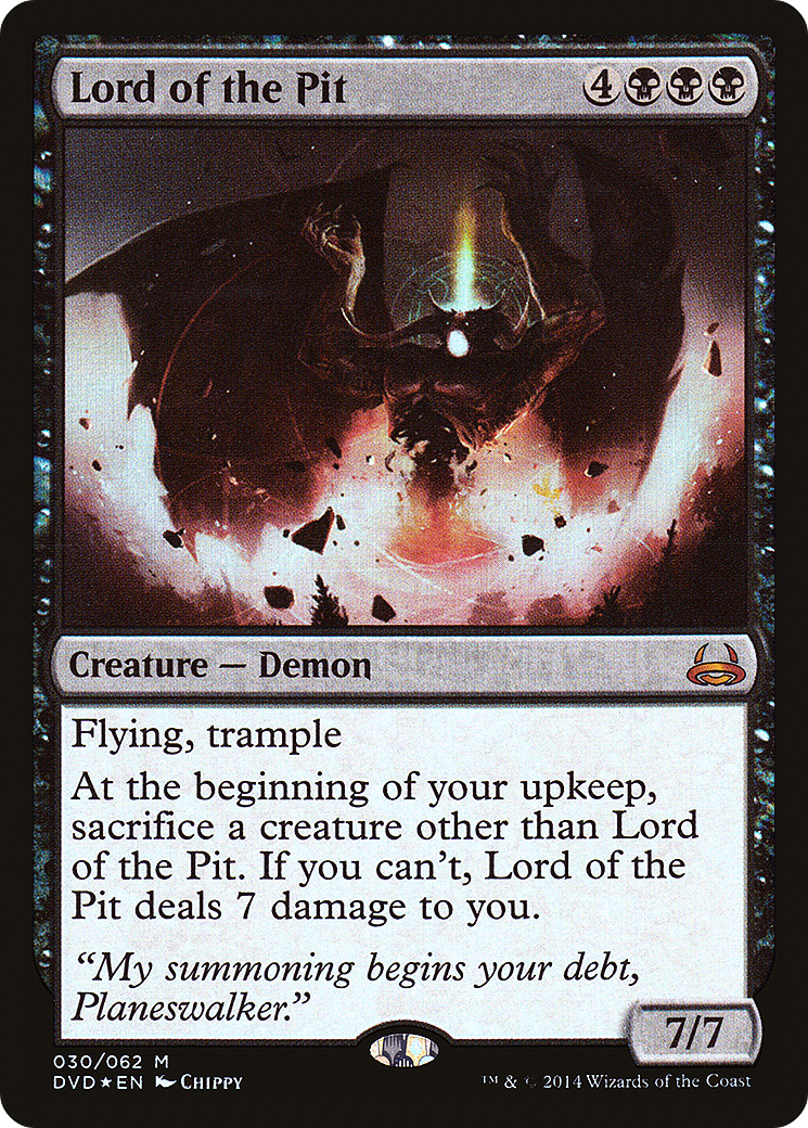 {R} Lord of the Pit (Divine vs. Demonic) [Duel Decks Anthology][DVD 030] - Misty Mountain Games