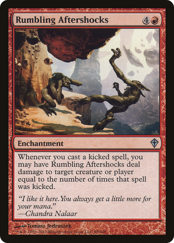 {C} Rumbling Aftershocks [Worldwake][WWK 089]