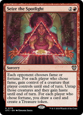 {R} Seize the Spotlight [Outlaws of Thunder Junction Commander][OTC 179]