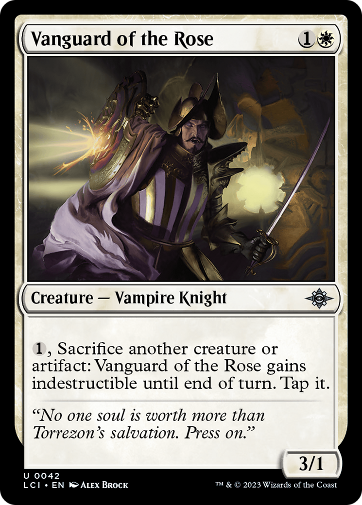 {@C} Vanguard of the Rose [The Lost Caverns of Ixalan][LCI 042]
