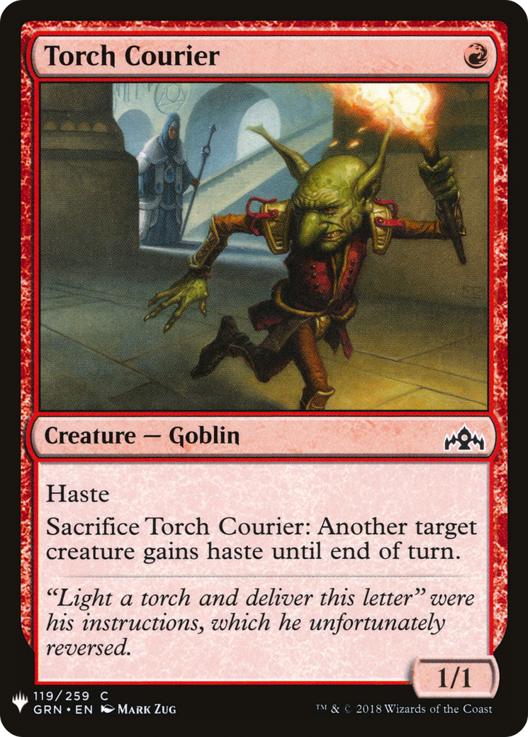 {C} Torch Courier [Mystery Booster][LS GRN 119]