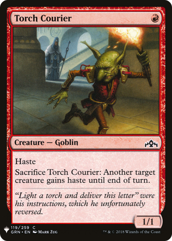 {C} Torch Courier [Mystery Booster][LS GRN 119]