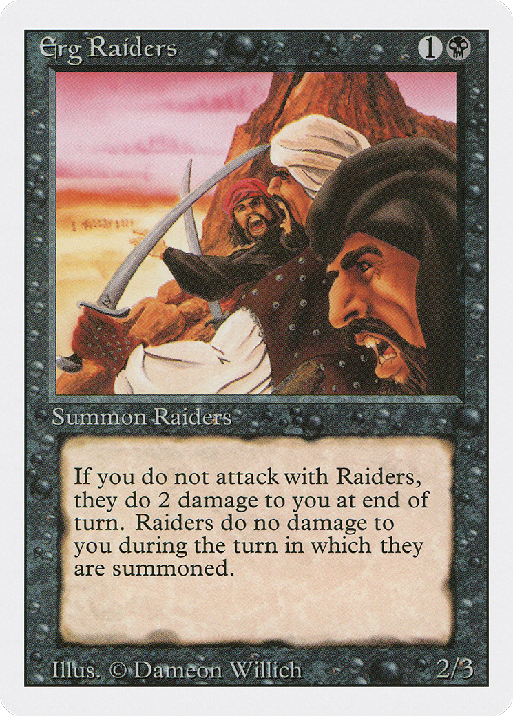 {C} Erg Raiders [Revised Edition][3ED 109]