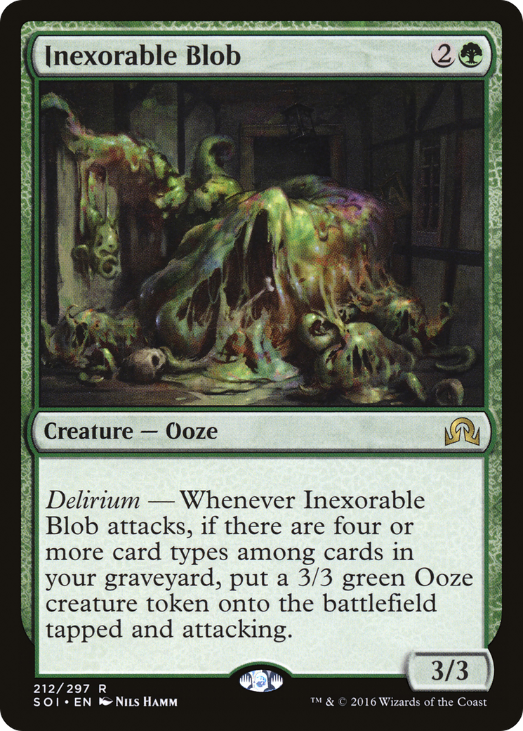{R} Inexorable Blob [Shadows over Innistrad][SOI 212]