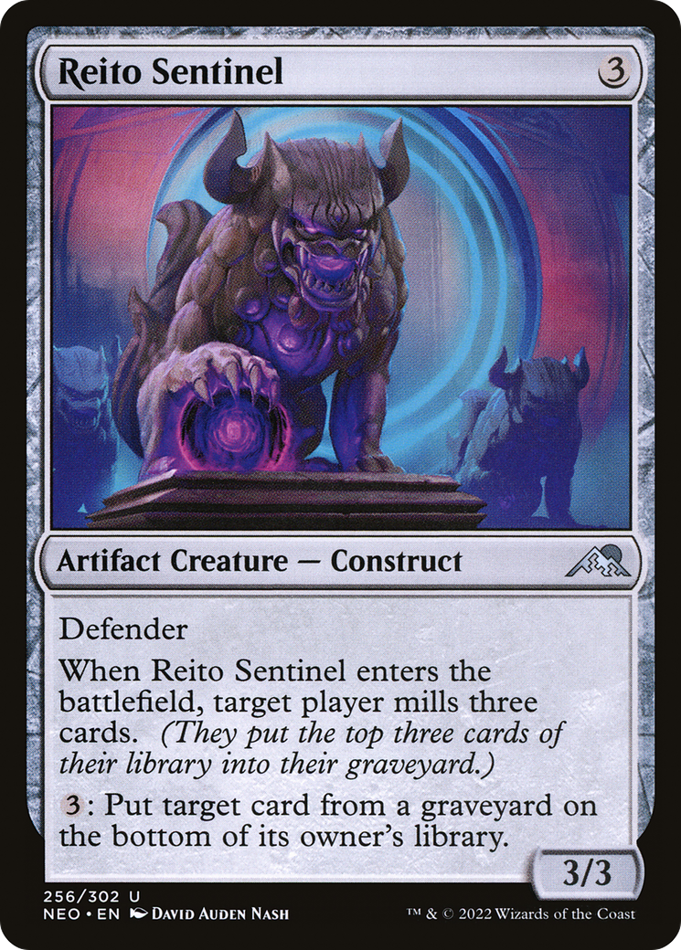 {C} Reito Sentinel [Kamigawa: Neon Dynasty][NEO 256]
