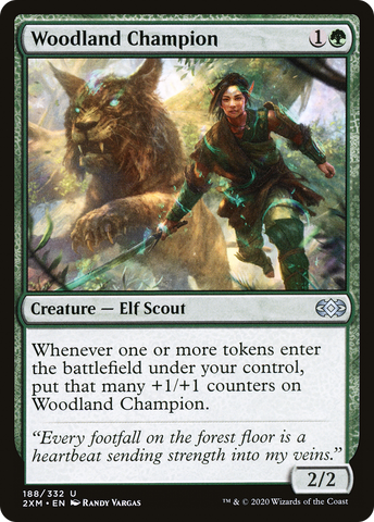 {C} Woodland Champion [Double Masters][2XM 188]
