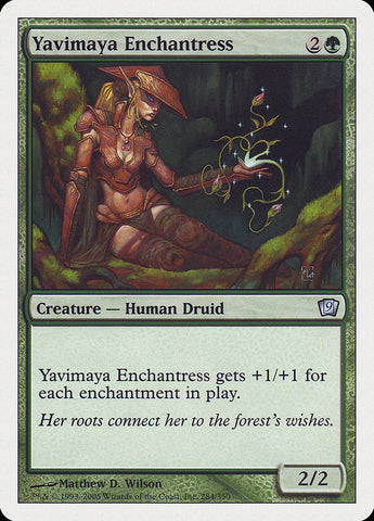 {C} Yavimaya Enchantress [Ninth Edition][9ED 284]