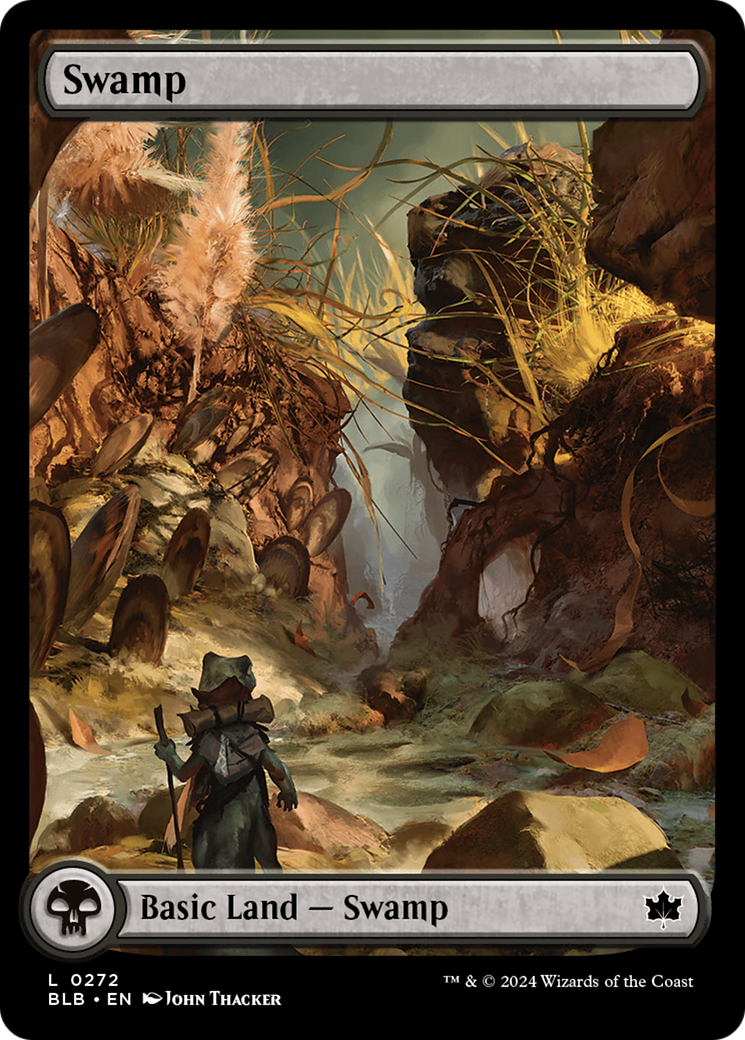 {B}[BLB 272] Swamp (0272) [Bloomburrow]