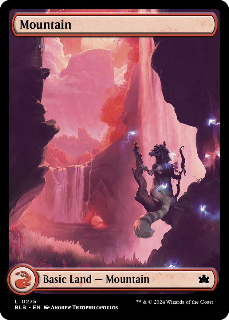 {B} Mountain (0275) [Bloomburrow][BLB 275]