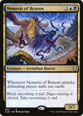 {R} Nemesis of Reason [Commander Legends: Battle for Baldur's Gate][CLB 850]