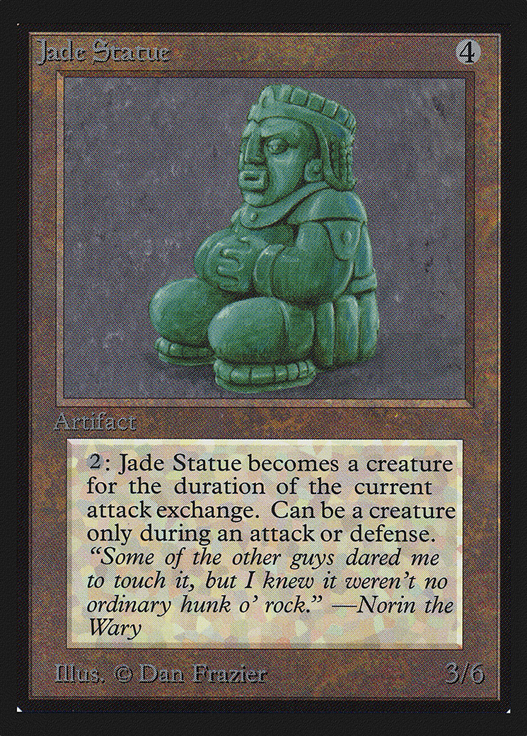 {C} Jade Statue [International CollectorsÃ¢Â€Â™ Edition][GB CEI 254]
