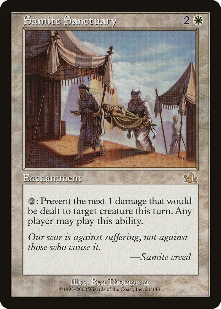 {R} Samite Sanctuary [Prophecy][PCY 021] - Misty Mountain Games