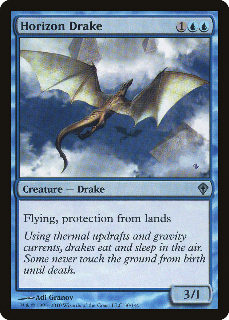 {C} Horizon Drake [Worldwake][WWK 030]