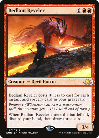 {R} Bedlam Reveler [Eldritch Moon][EMN 118]