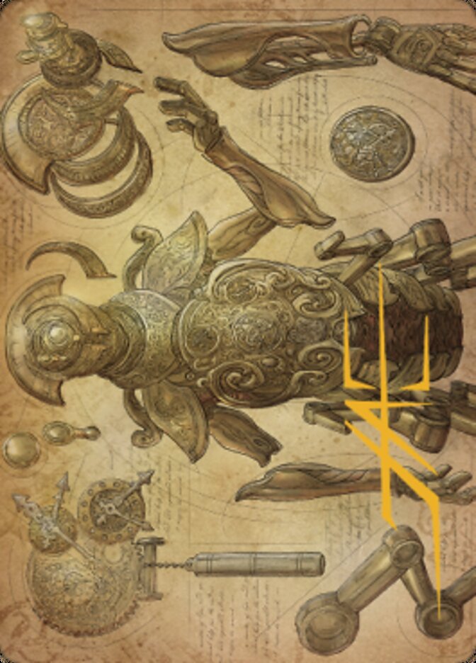{A} Foundry Inspector Art Card (Gold-Stamped Signature) [The Brothers' War Art Series][GS ABRO 059]