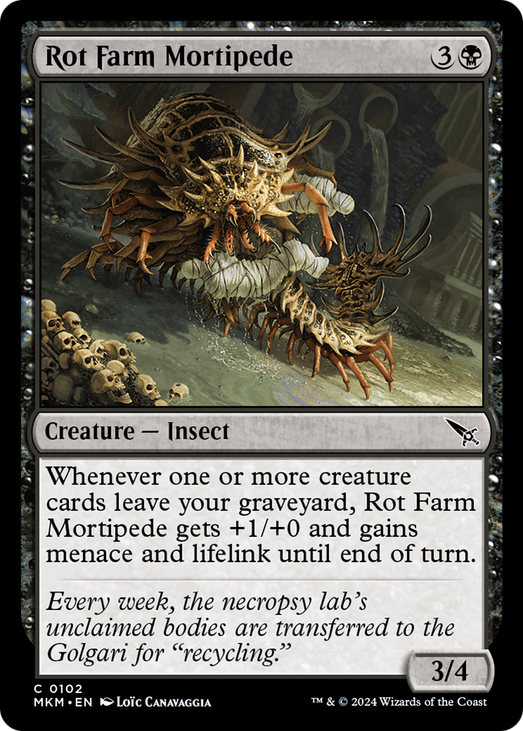 {@C} Rot Farm Mortipede [Murders at Karlov Manor][MKM 102]