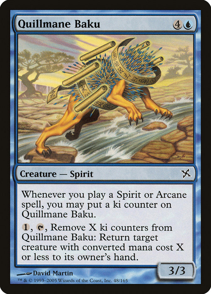 {C} Quillmane Baku [Betrayers of Kamigawa][BOK 048]