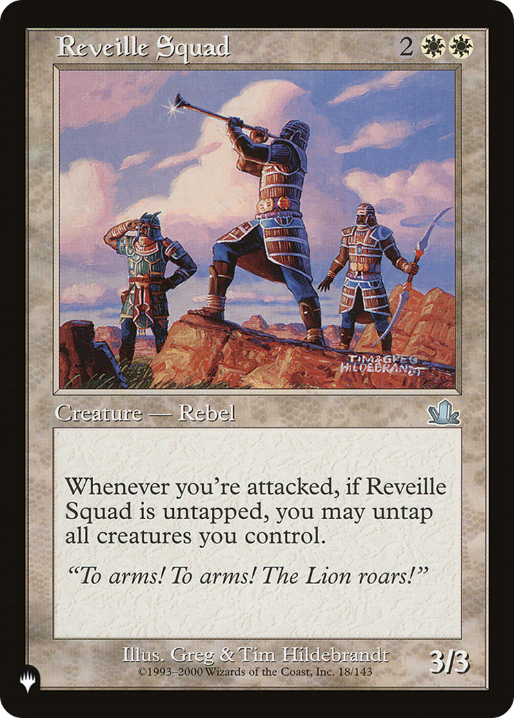 Reveille Squad [LIST 18/143]