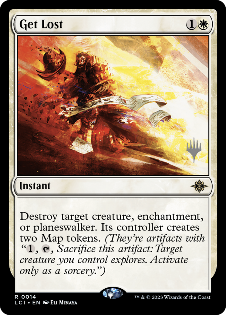{@R} Get Lost (Promo Pack) [The Lost Caverns of Ixalan Promos][PP LCI 014]