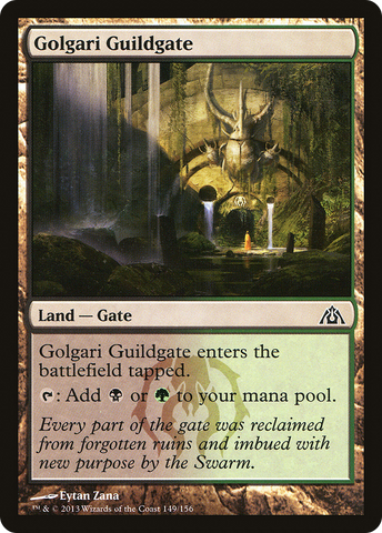 {C} Golgari Guildgate [Dragon's Maze][DGM 149]