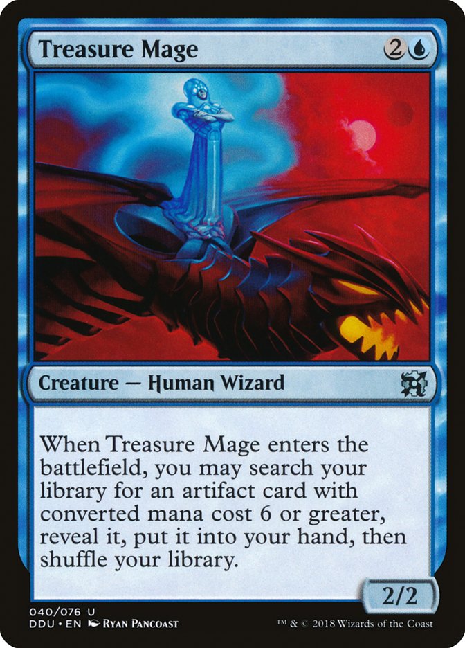 {C} Treasure Mage [Duel Decks: Elves vs. Inventors][DDU 040]