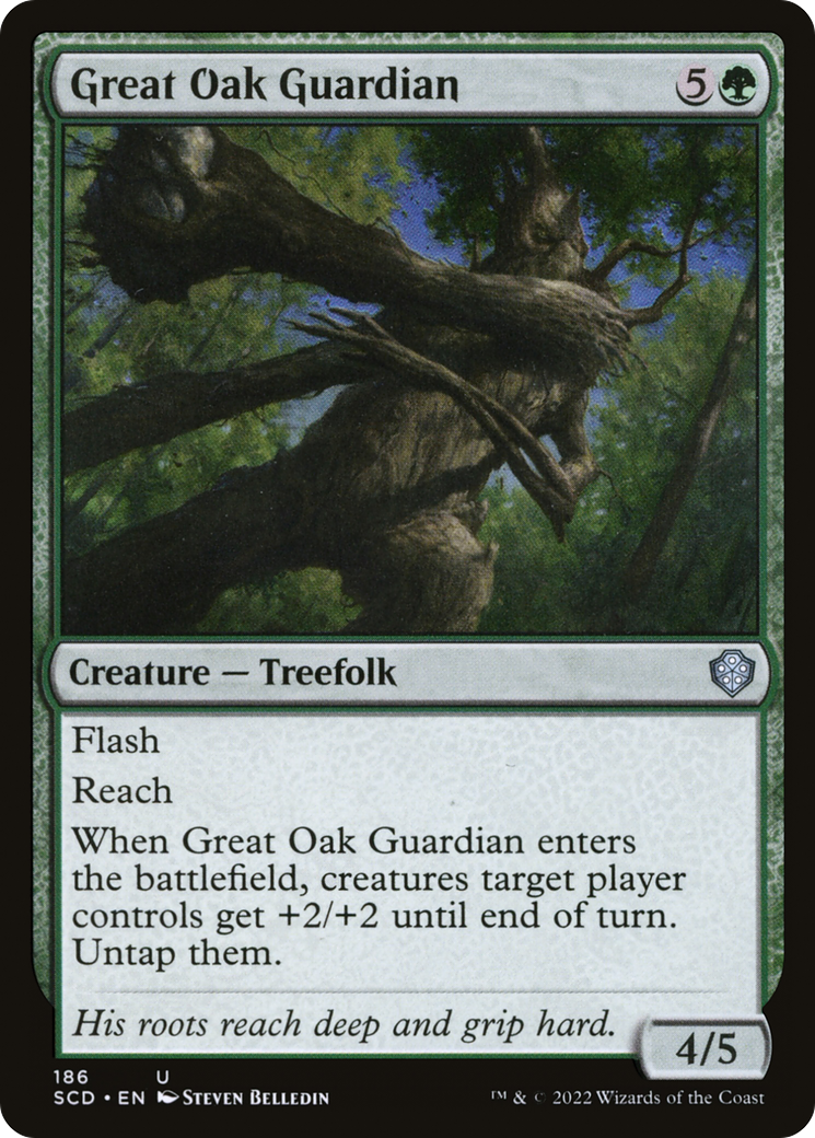 {C} Great Oak Guardian [Starter Commander Decks][SCD 186]