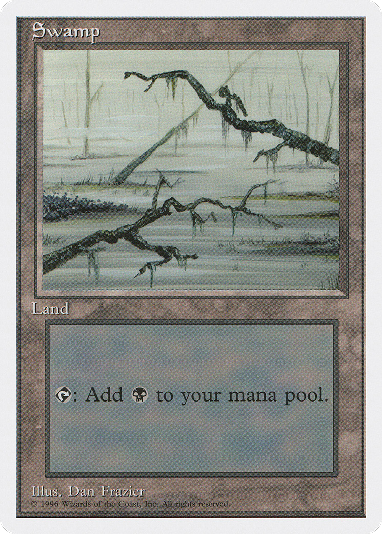 {B}[ITP 061] Swamp (Gray Water, Light Fog) [Introductory Two-Player Set]