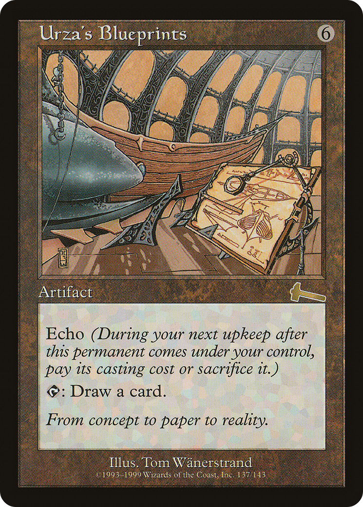 {R} Urza's Blueprints [Urza's Legacy][ULG 137] - Misty Mountain Games