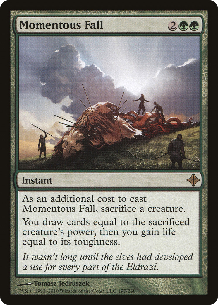 {R} Momentous Fall [Rise of the Eldrazi][ROE 197]