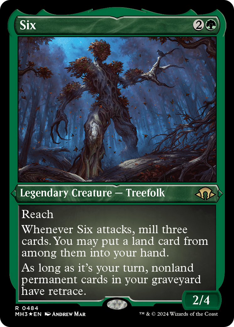{R} Six (Foil Etched) [Modern Horizons 3][MH3 484]