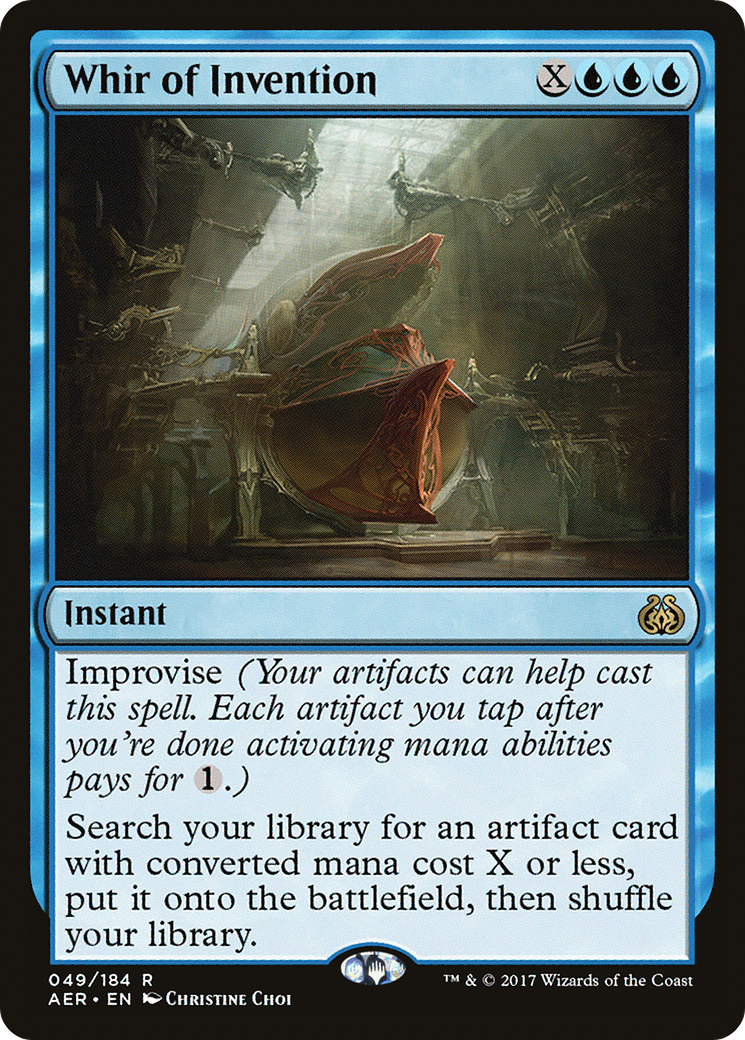 {R} Whir of Invention [Aether Revolt][AER 049] - Misty Mountain Games