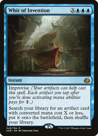 {R} Whir of Invention [Aether Revolt][AER 049]