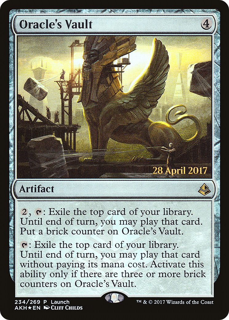 {R} Oracle's Vault (Launch) [Amonkhet Promos][PA AKH 234] - Misty Mountain Games