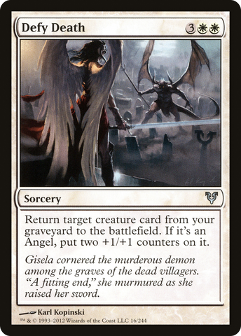 {C} Defy Death [Avacyn Restored][AVR 016]